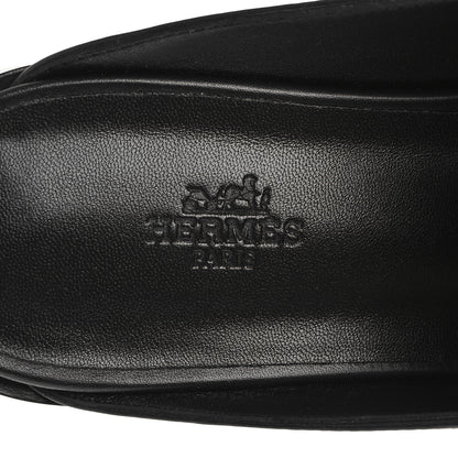 Hermes Calfskin Iota Mules 40 Black 9 of 11