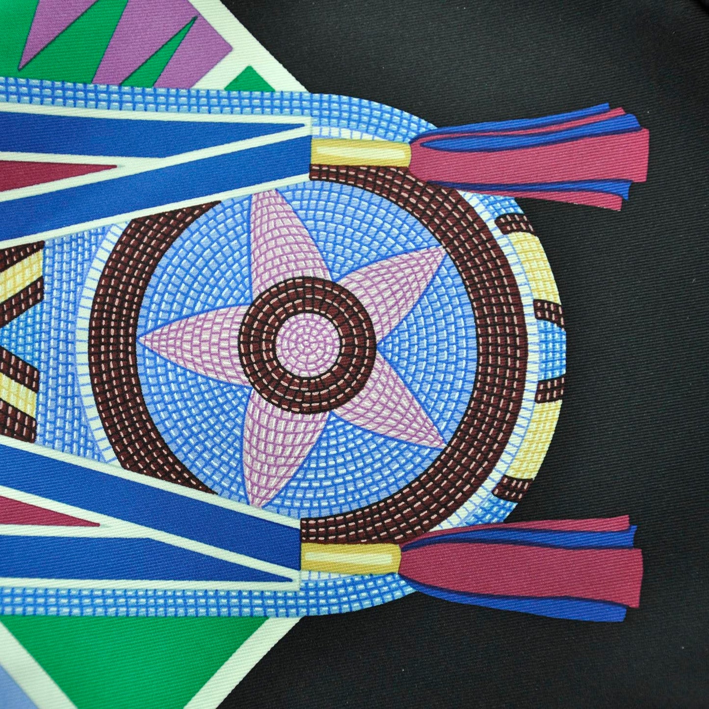 Silk L'Art Indien des Plaines Scarf 90