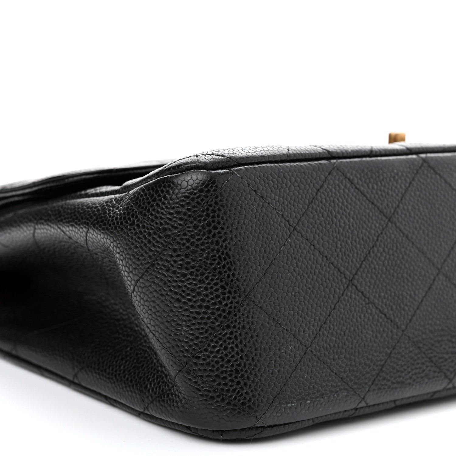 Chanel Caviar Quilted Jumbo Double Flap Black 8 of 12