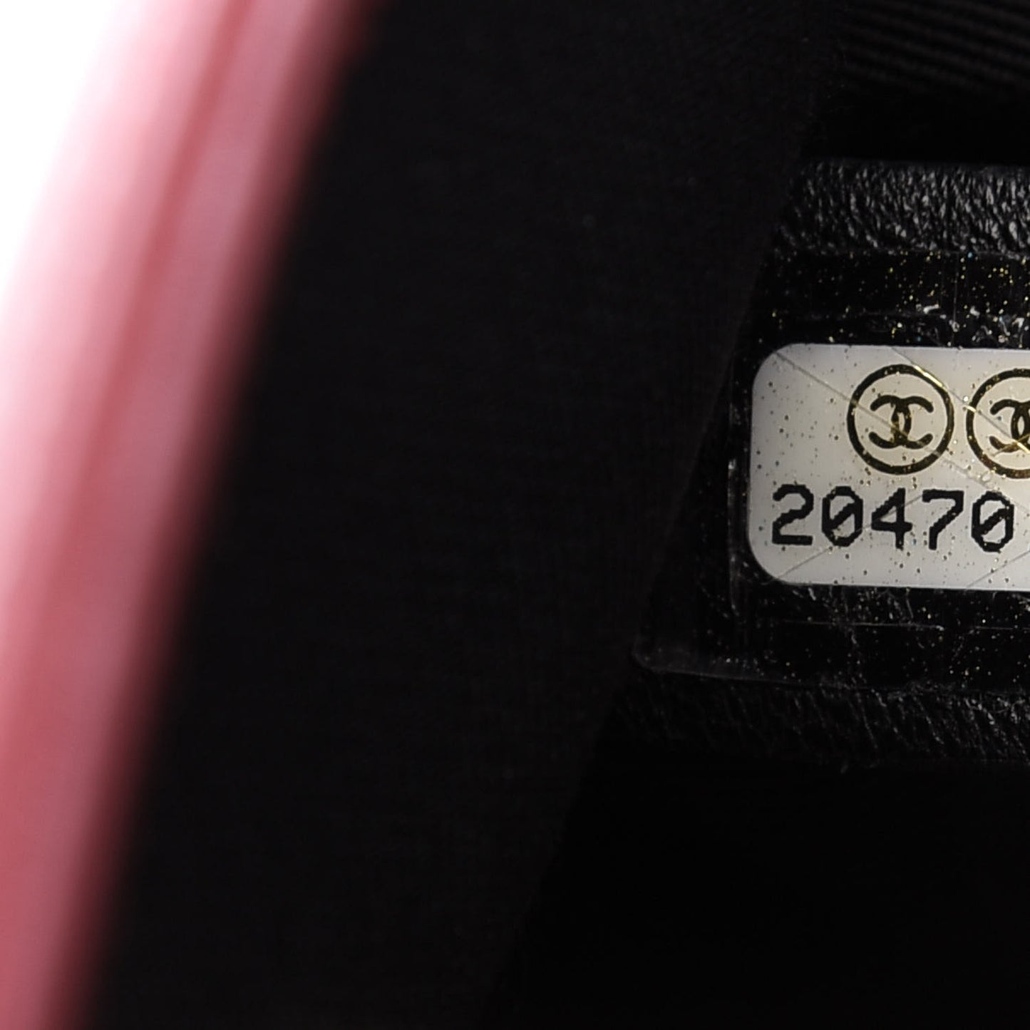 Patent Calfskin Quilted Small Plexiglass Boy Flap Red