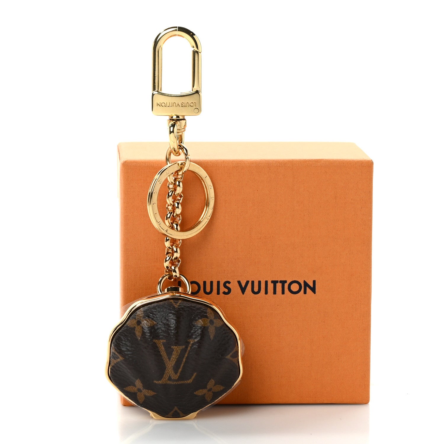 Louis Vuitton Monogram Shell Bag Charm Key Holder Key Holder 5 of 5