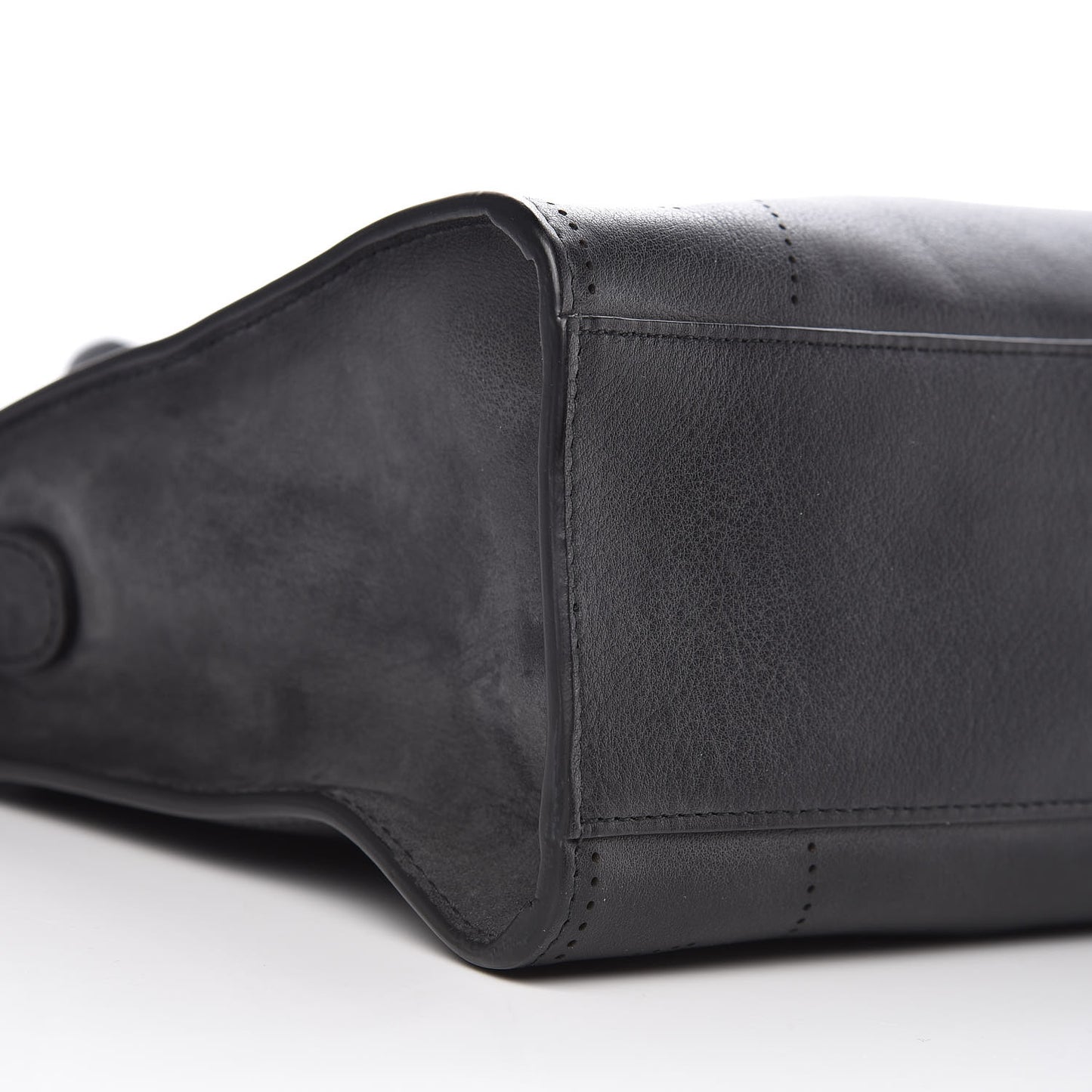 Veau Soyeux Perforated Blackout Hardware S City Black