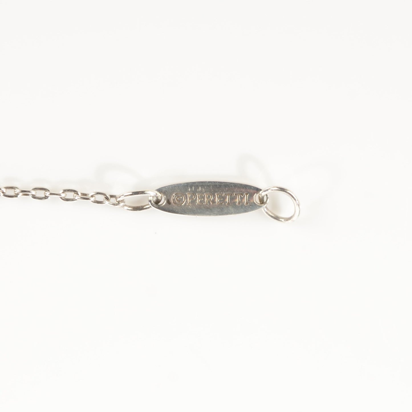 Sterling Silver Diamond .15ct Elsa Peretti Diamonds By The Yard Bracelet