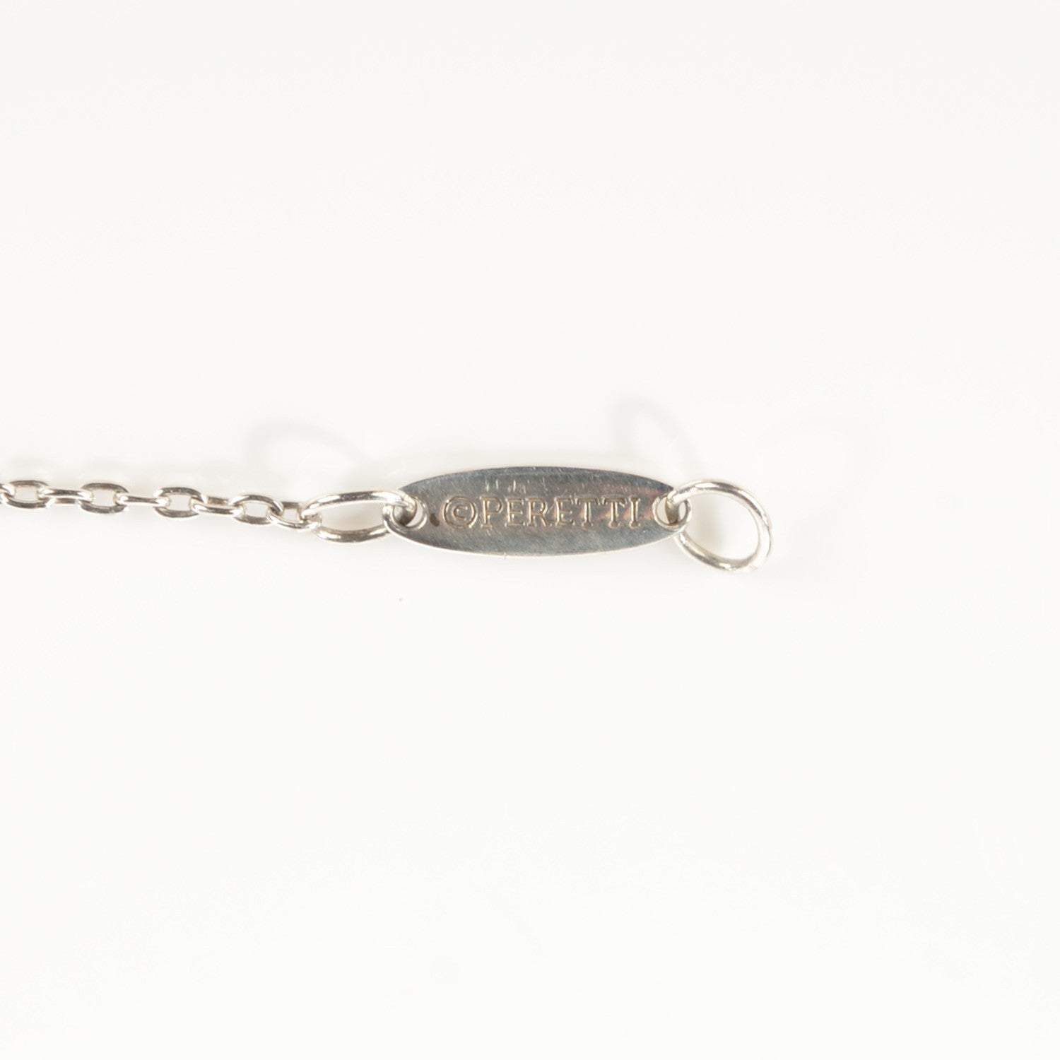 Tiffany Sterling Silver Diamond .15ct Elsa Peretti Diamonds By The Yard Bracelet 6 of 8