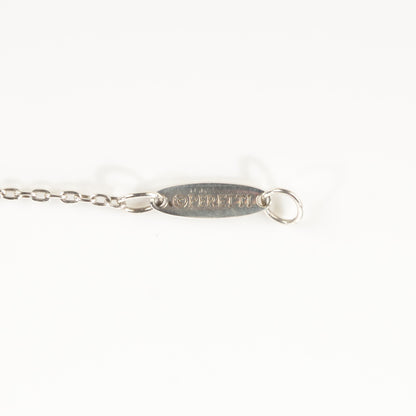 Tiffany Sterling Silver Diamond .15ct Elsa Peretti Diamonds By The Yard Bracelet 6 of 8