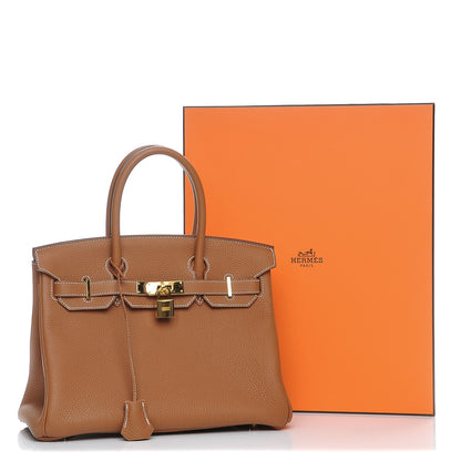 Hermes Togo Birkin 30 Gold 11 of 11