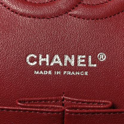 Chanel Caviar Quilted Medium Double Flap Burgundy 6 of 9