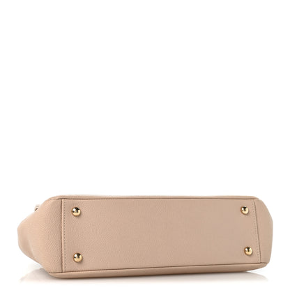 Chanel Caviar Quilted Flap Light Beige 4 of 13
