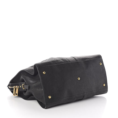 Saint Laurent Sheepskin Large Cabas ChYc Black 4 of 10