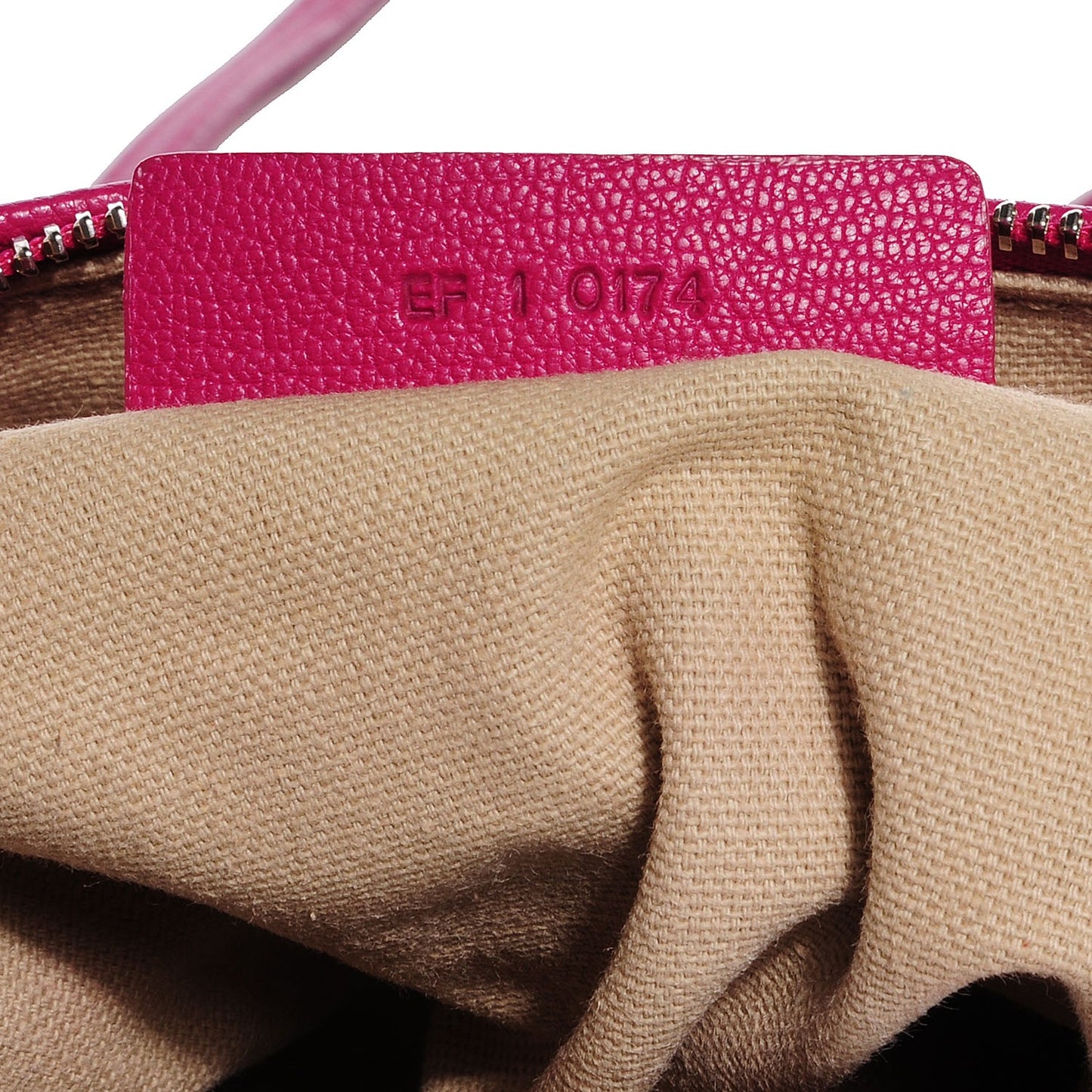 Sugar Goatskin Mini Pandora Fuchsia