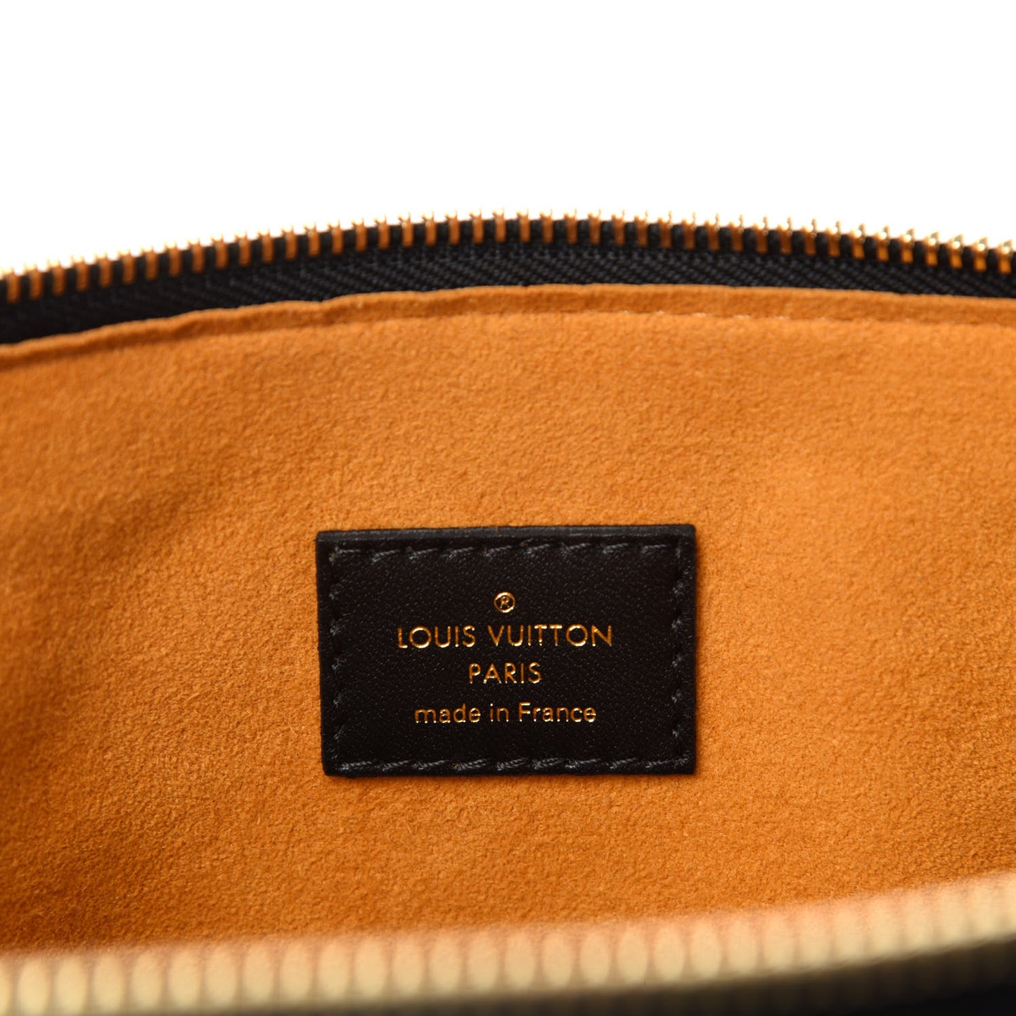 Lambskin Embossed Monogram Coussin MM Black