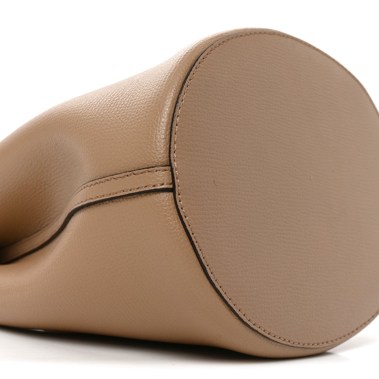 Calfskin Small Lorne Bucket Crossbody Natural