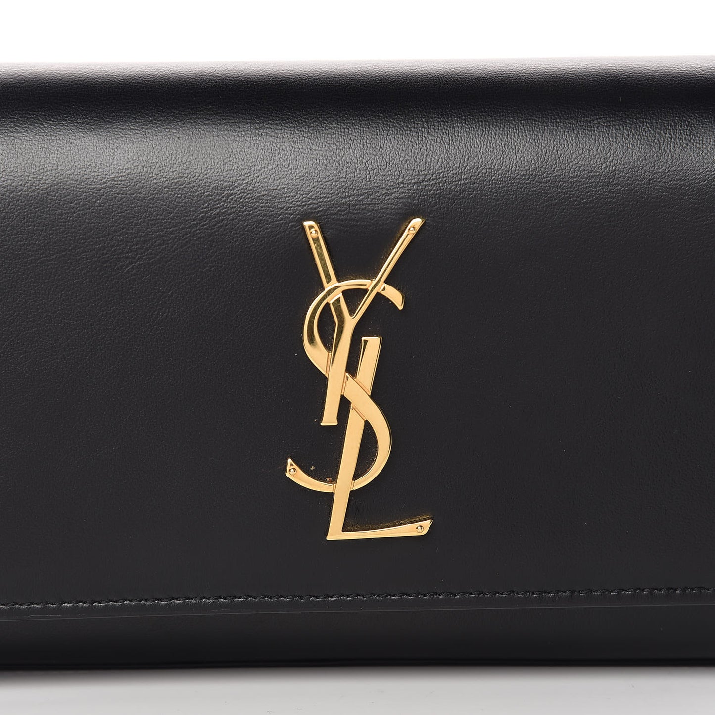 Smooth Calfskin Monogram Kate Belt Bag Black