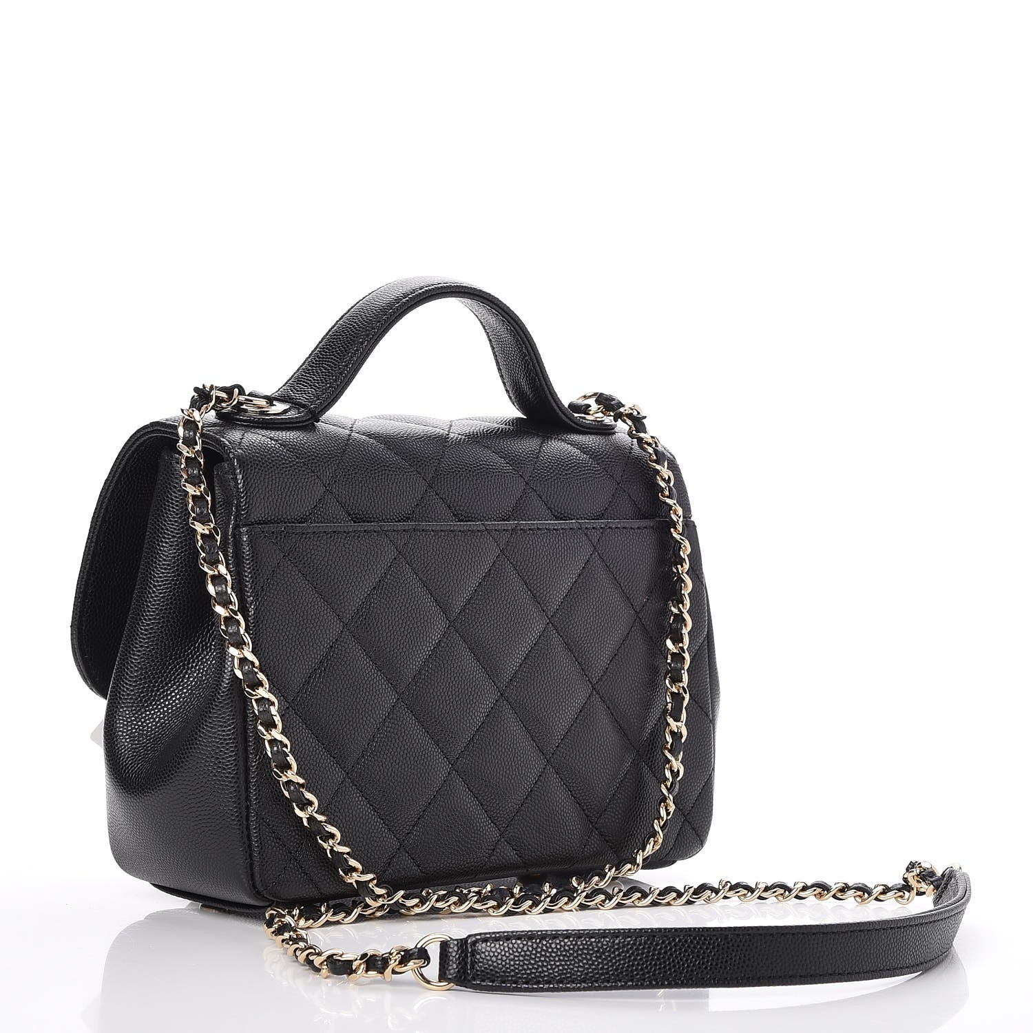 Chanel Caviar Quilted Small Business Affinity Flap Black 3 of 8