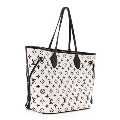 Louis Vuitton Empreinte Spring In The City Neverfull MM Black White Pink 4 of 10