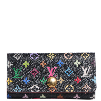 Louis Vuitton Monogram Multicolor Multicles 4 Key Holder Violet 1 of 7