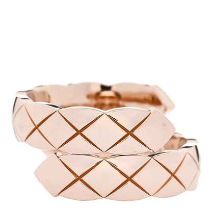 Chanel 18K Beige Gold Diamond Coco Crush Toi Et Moi Ring 53 6.5 3 of 6
