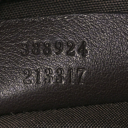 Gucci GG Plus Monogram Medium Flat Messenger Bag Dark Brown 7 of 10