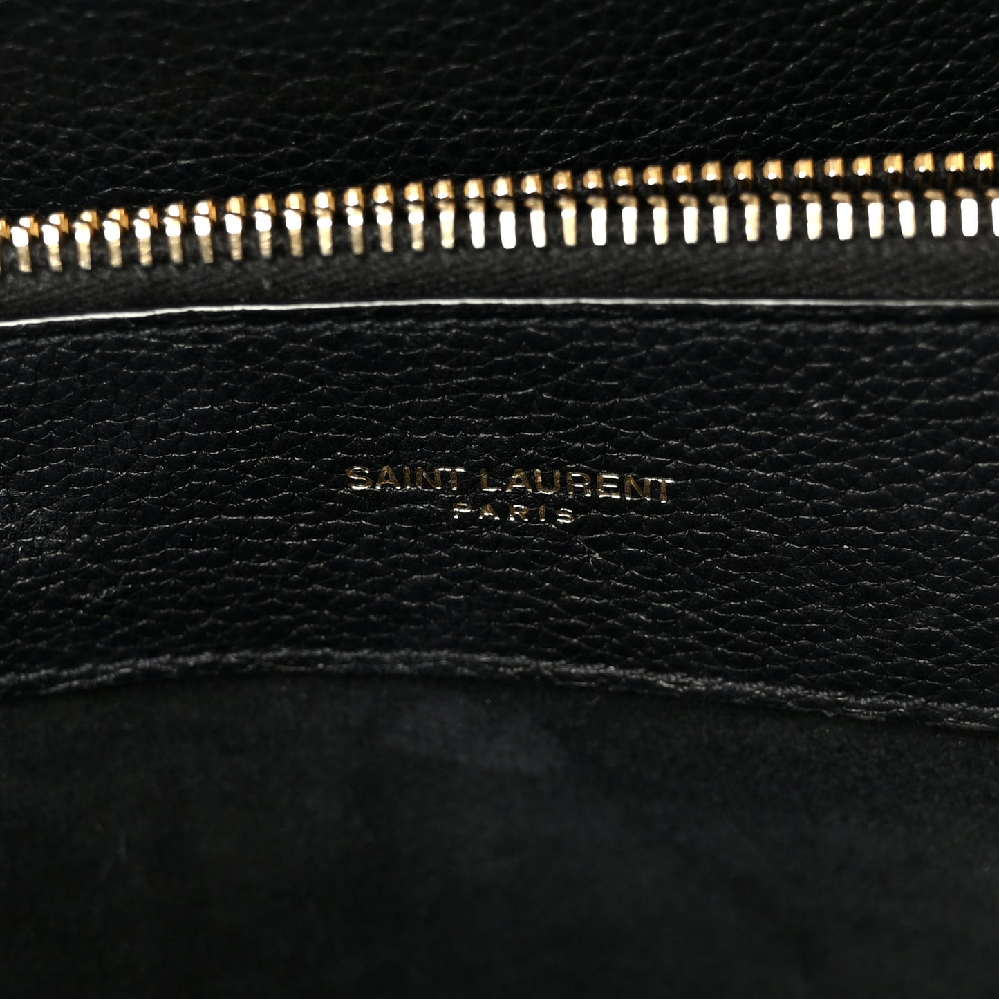 Grained Calfskin Small Supple Sac De Jour Black