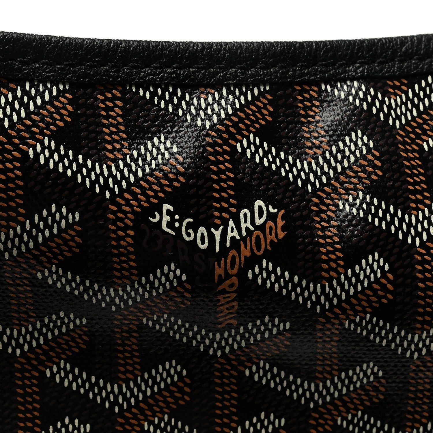 Goyard Goyardine Boheme Hobo Black 7 of 9