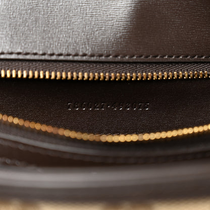 Gucci GG Monogram Small Luce Shoulder Bag Beige Ebony 7 of 10