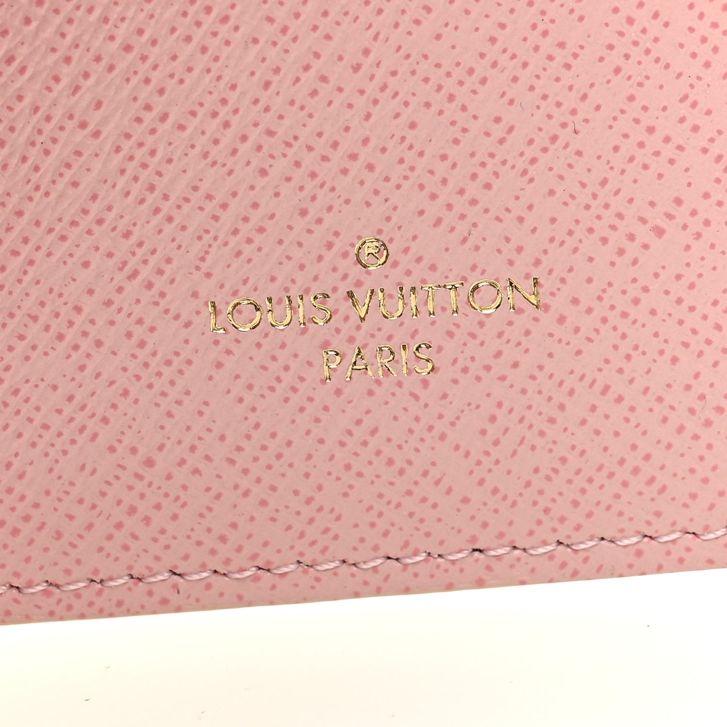 Damier Azur Victorine Wallet Rose Ballerine