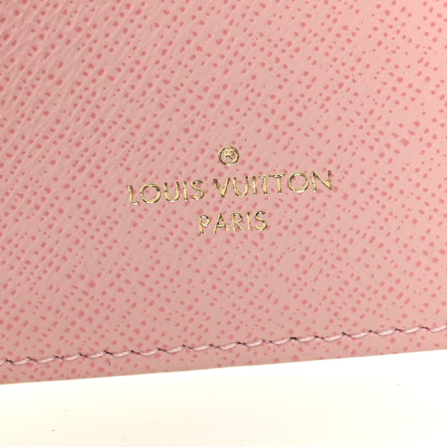 Louis Vuitton Damier Azur Victorine Wallet Rose Ballerine 6 of 7