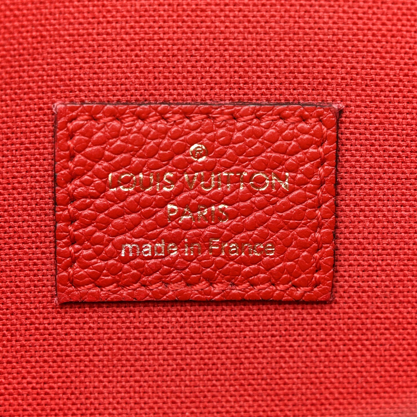 Empreinte Pochette Felicie Chain Wallet Scarlet