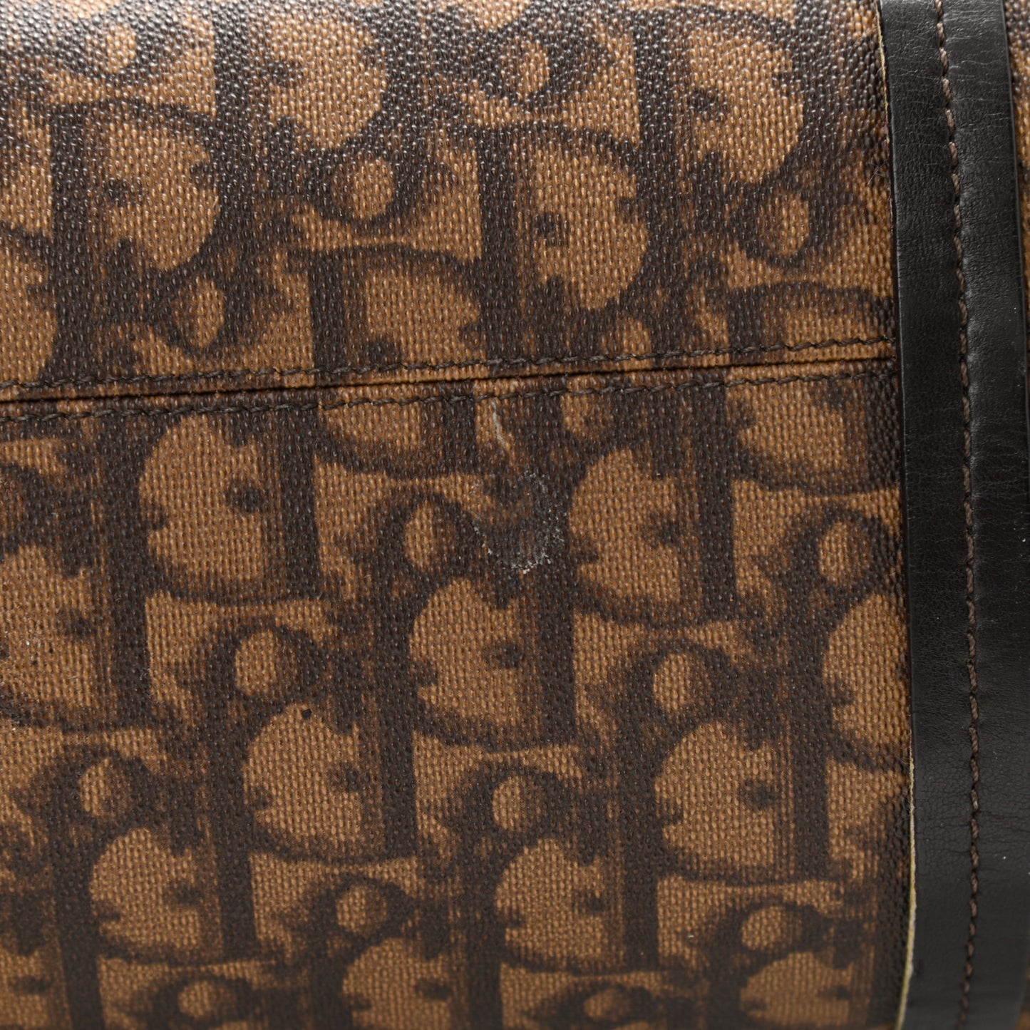 Monogram Trotter Romantique Boston Bag Brown