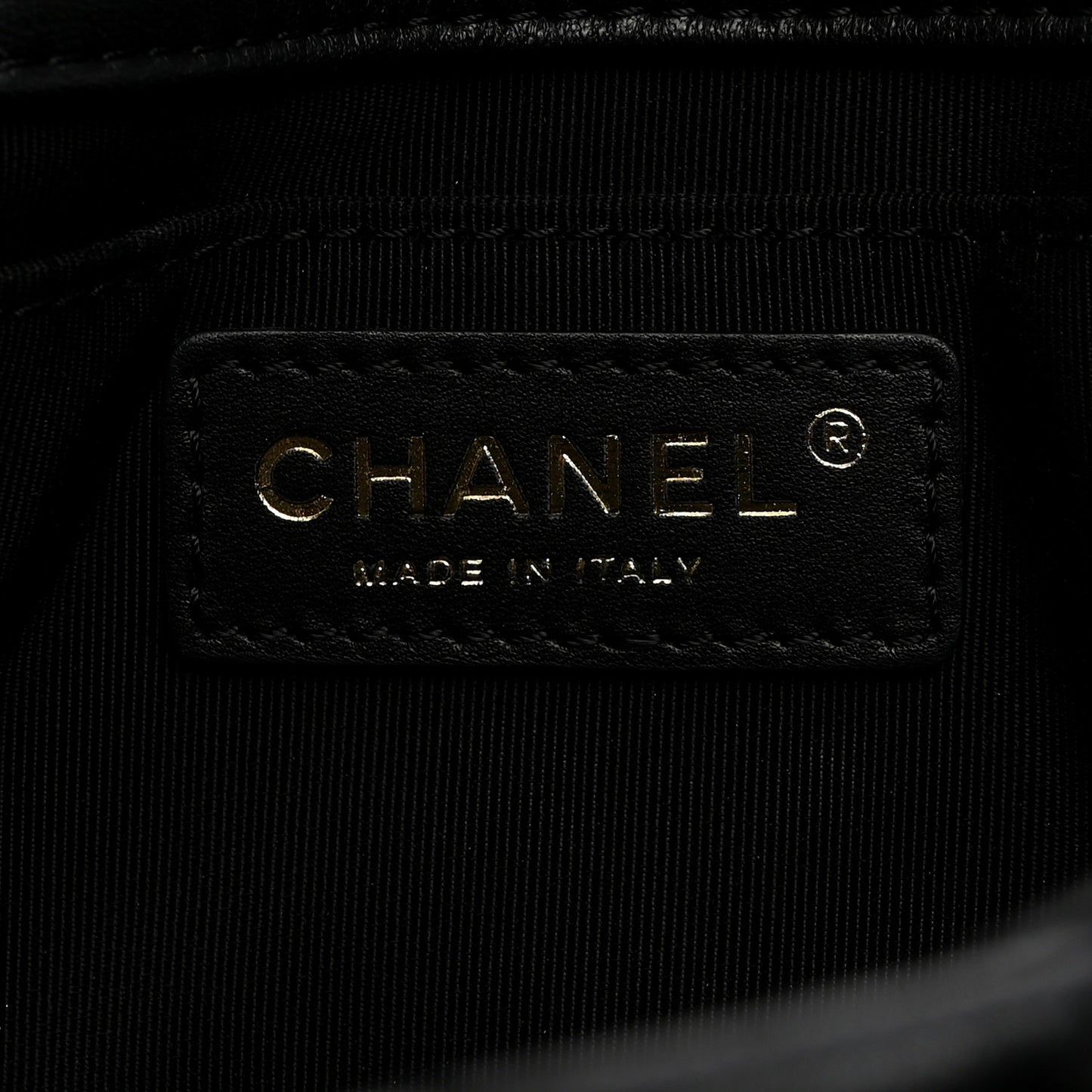Lambskin Quilted Fold Up Again Clutch Black