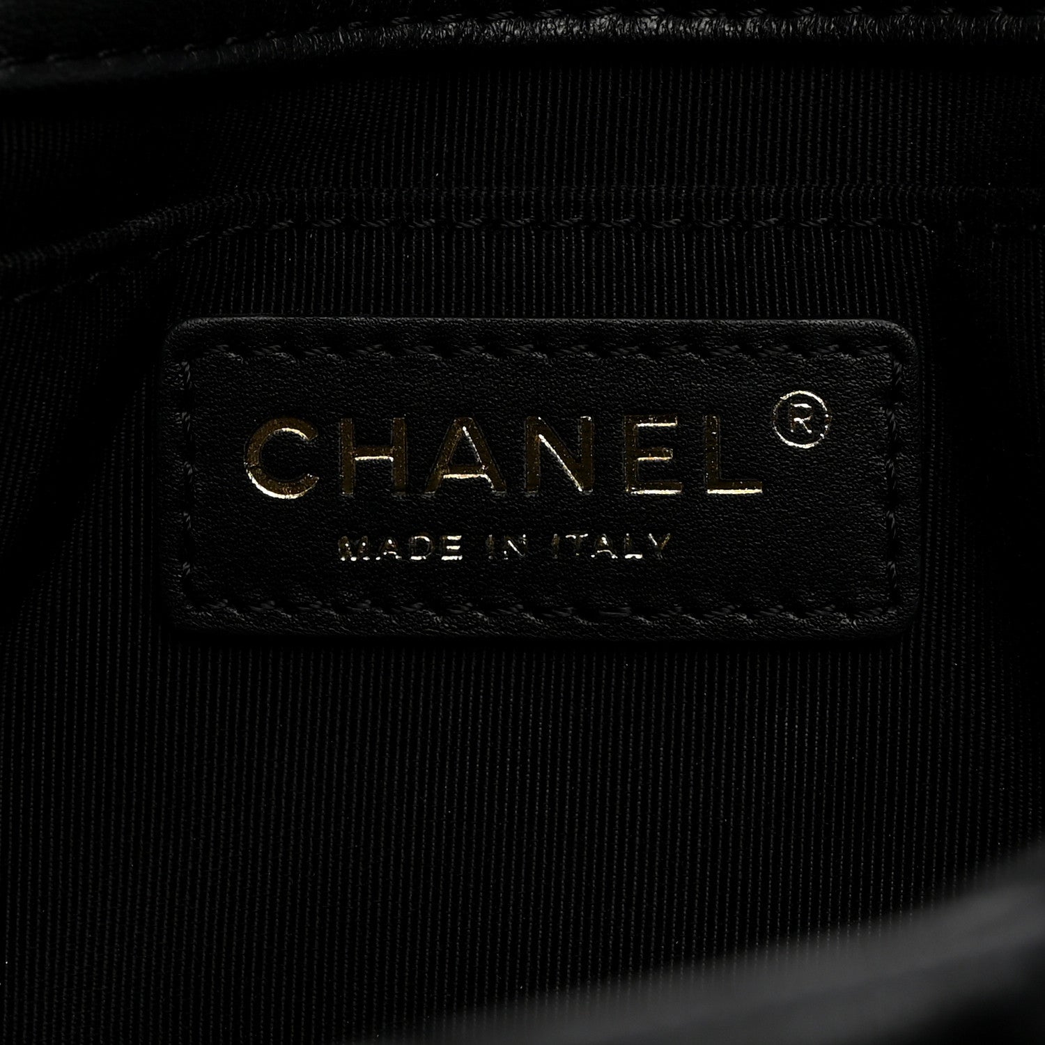Chanel Lambskin Quilted Fold Up Again Clutch Black 6 of 8