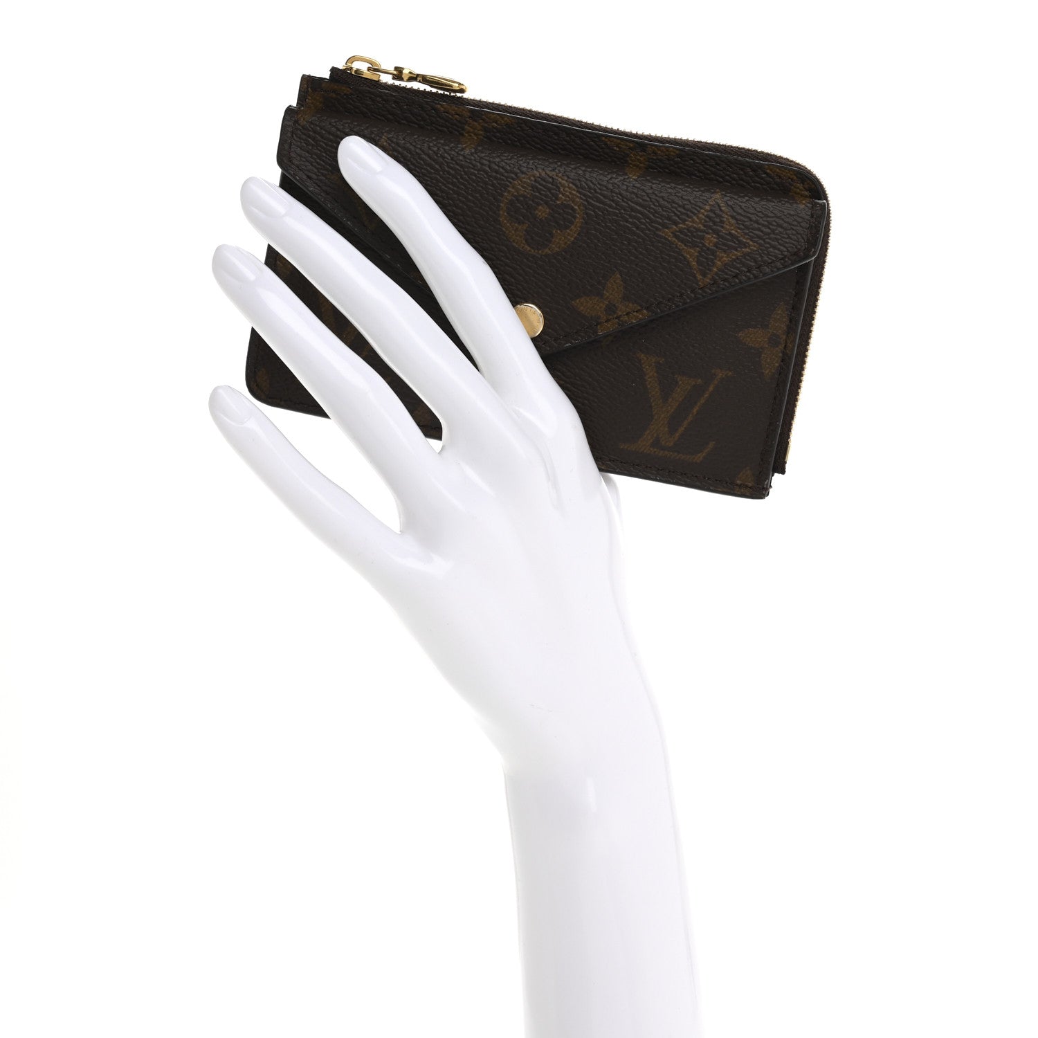 Louis Vuitton Monogram Recto Verso Card Holder Black 2 of 9