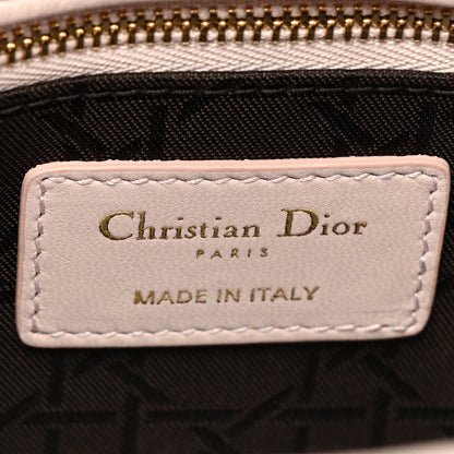 Christian Dior Lambskin Cannage Small My ABCDior Lady Dior Light Pink 7 of 15