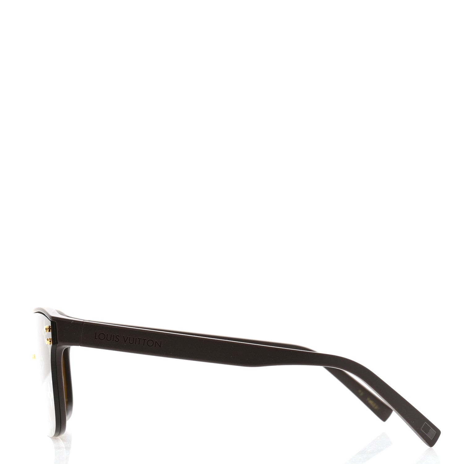 Louis Vuitton Acetate LV Waimea Square Sunglasses Z1485W Brown 3 of 7