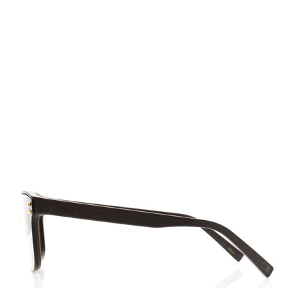 Louis Vuitton Acetate LV Waimea Square Sunglasses Z1485W Brown 3 of 7