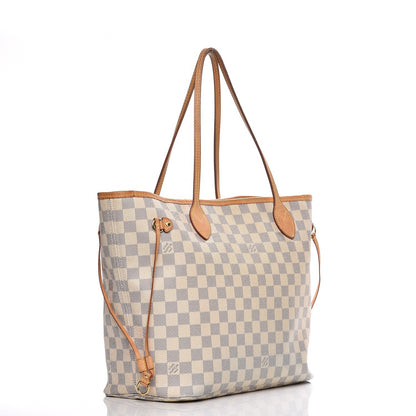 Louis Vuitton Damier Azur Neverfull MM 3 of 14