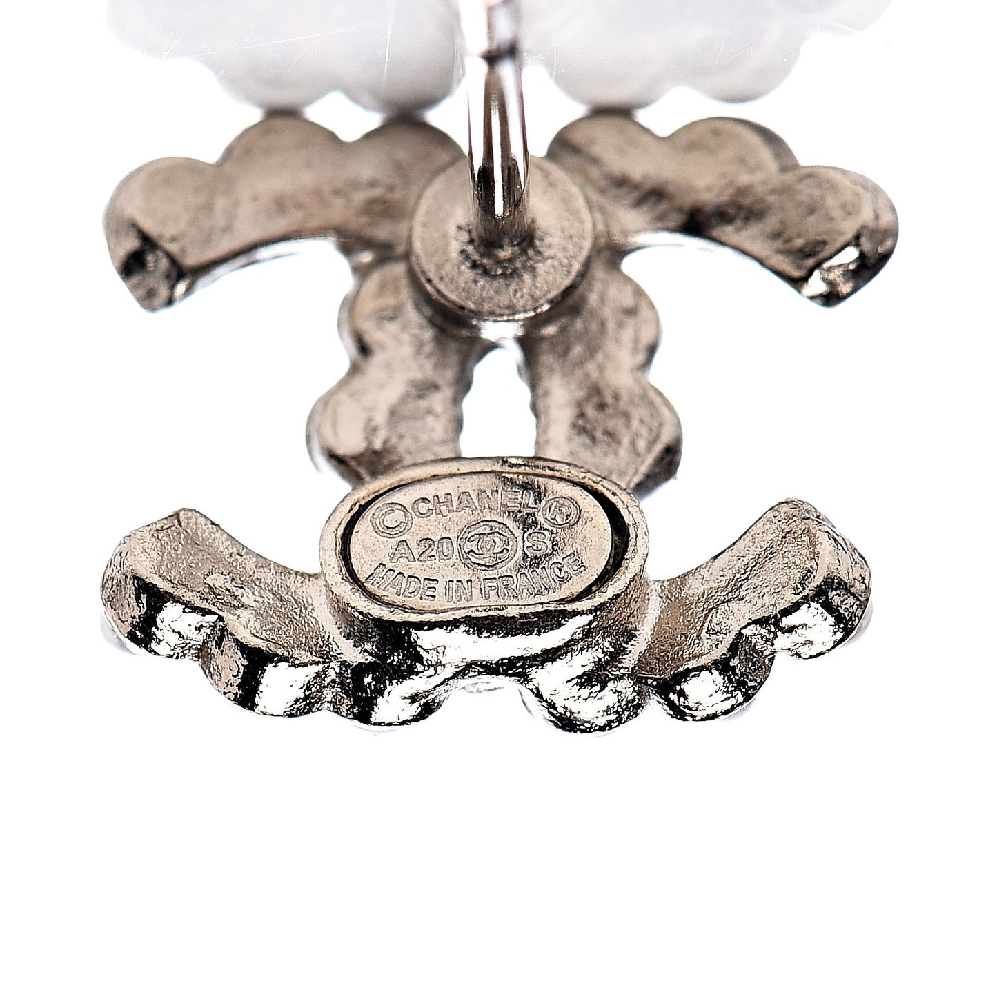 Pearl CC Earrings Gold