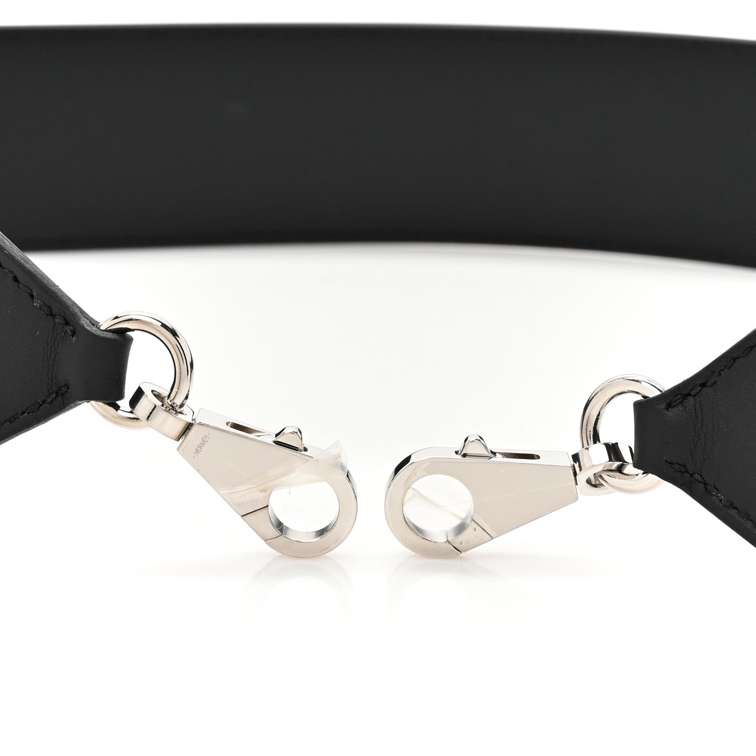 Hermes Swift Epsom Pocket Kelly Shoulder Strap Black 3 of 7