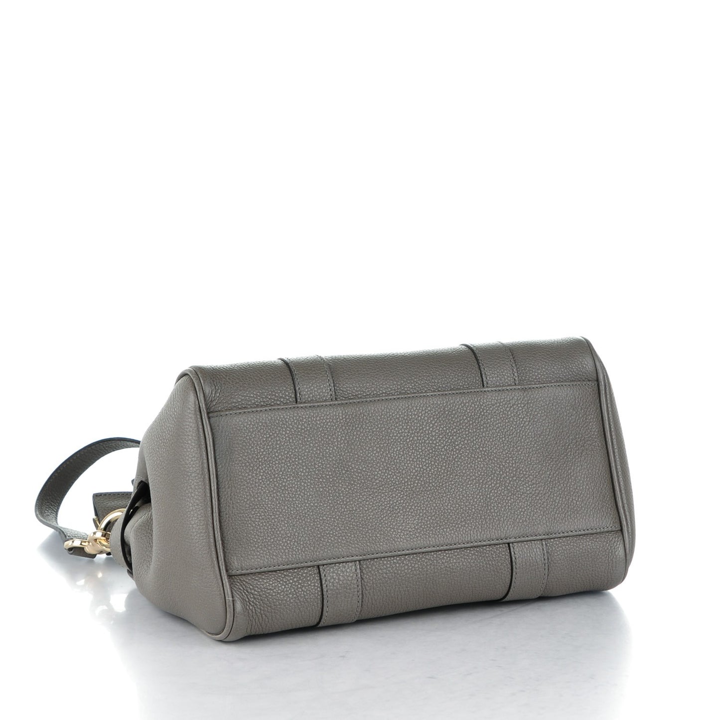 Classic Grain Small Bayswater Satchel Mole Grey