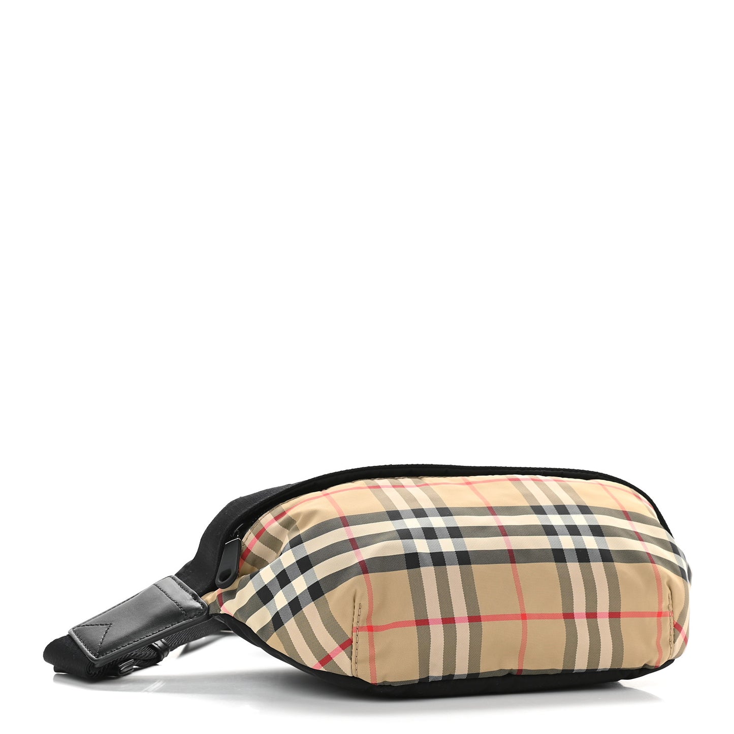 Nylon Vintage Check Sonny Bum Bag Archive Beige Black