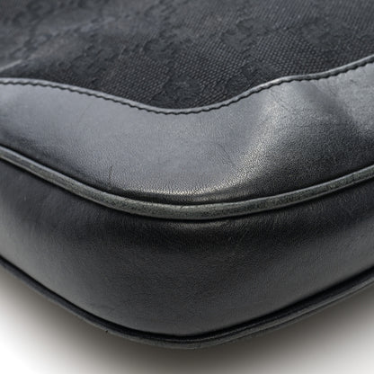 Gucci Monogram Small Jackie O Hobo Black 9 of 10