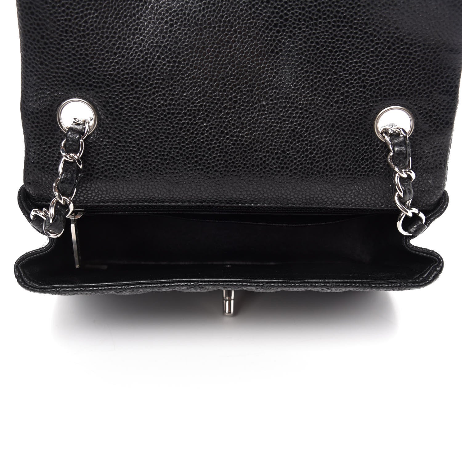 Chanel Caviar Quilted Mini Rectangular Flap Black 5 of 11