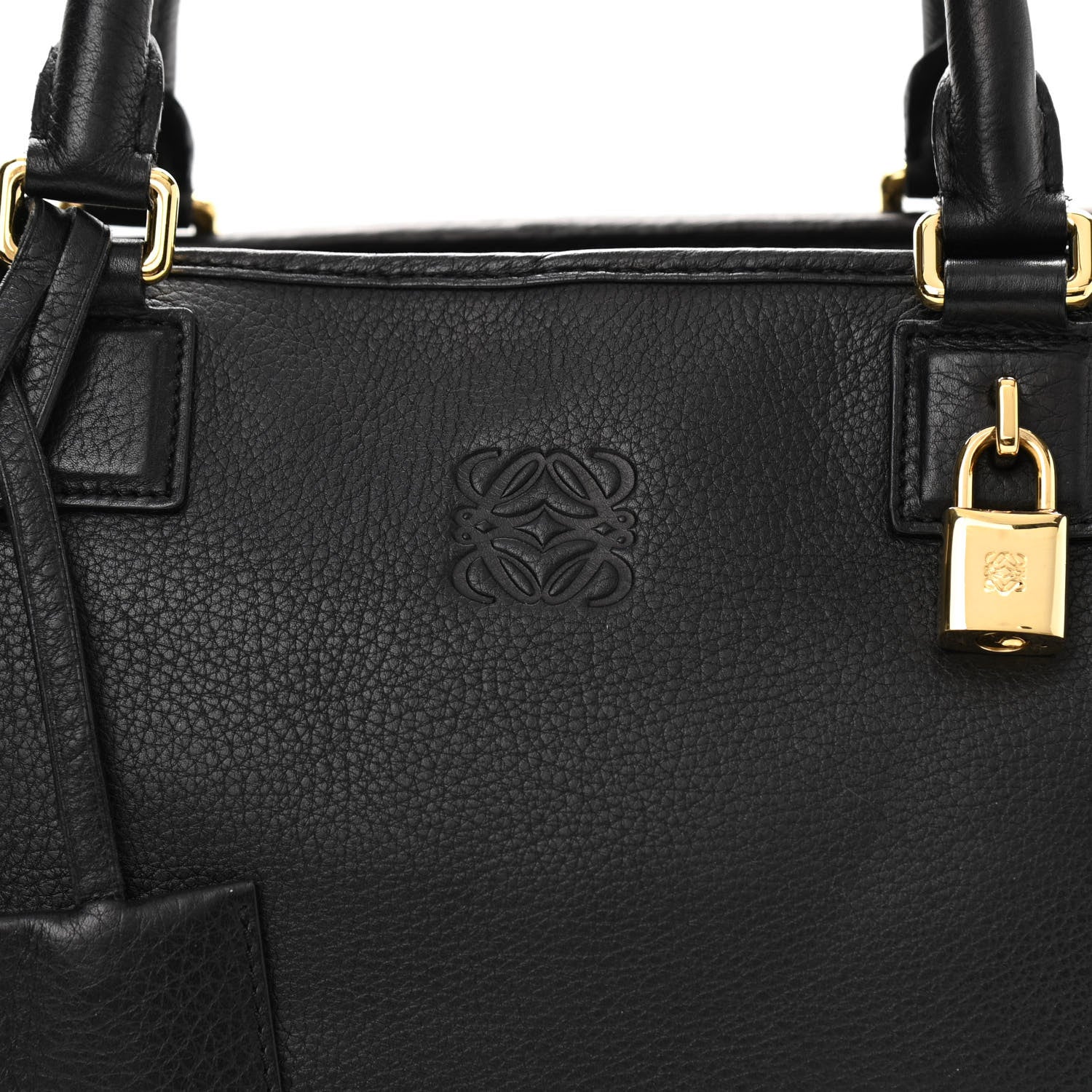Loewe Calfskin Amazona 36 Black 7 of 10