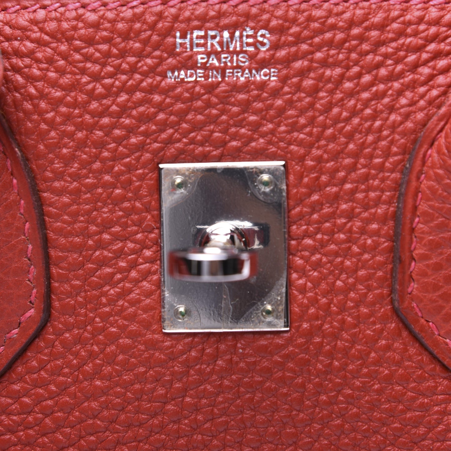 Togo Birkin 25 Rouge Vif