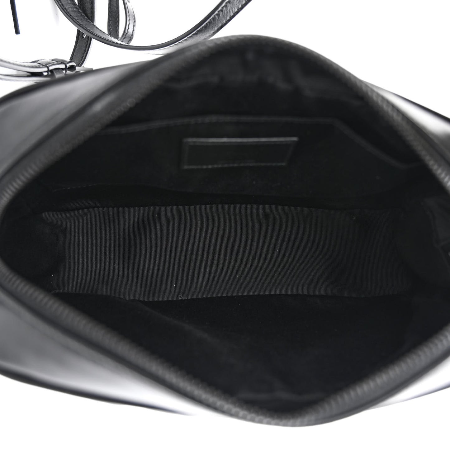 Calfskin Matelasse Monogram Monochrome Lou Camera Bag Black