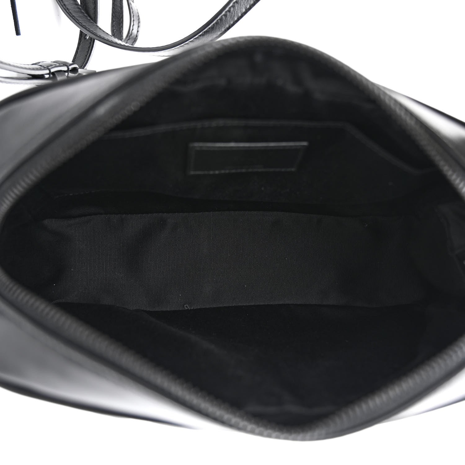 Saint Laurent Calfskin Matelasse Monogram Monochrome Lou Camera Bag Black 5 of 10