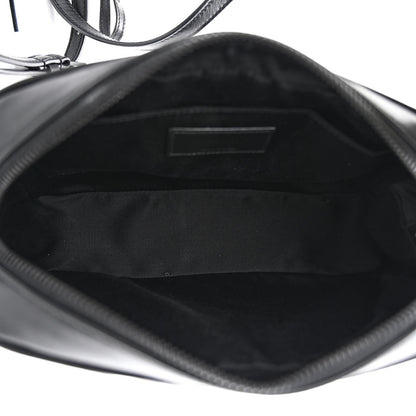 Saint Laurent Calfskin Matelasse Monogram Monochrome Lou Camera Bag Black 5 of 10