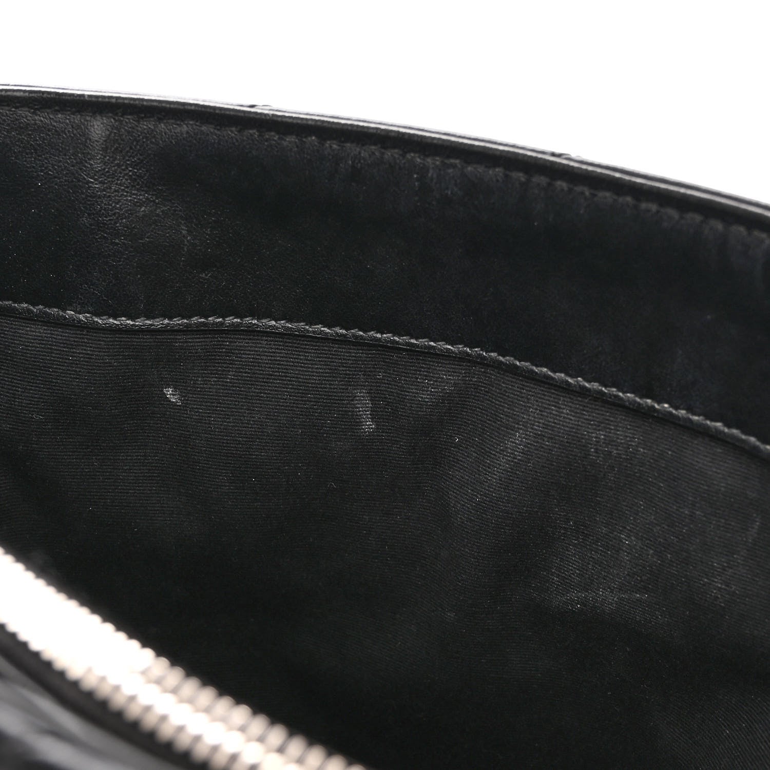 Saint Laurent Calfskin Y Quilted Monogram Medium Loulou Chain Satchel Black 12 of 17