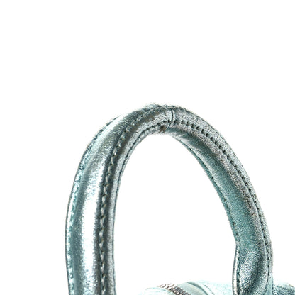 Alexander Wang Metallic Pebbled Lambskin Lambskin Rocco Teal Silver Hardware 11 of 11