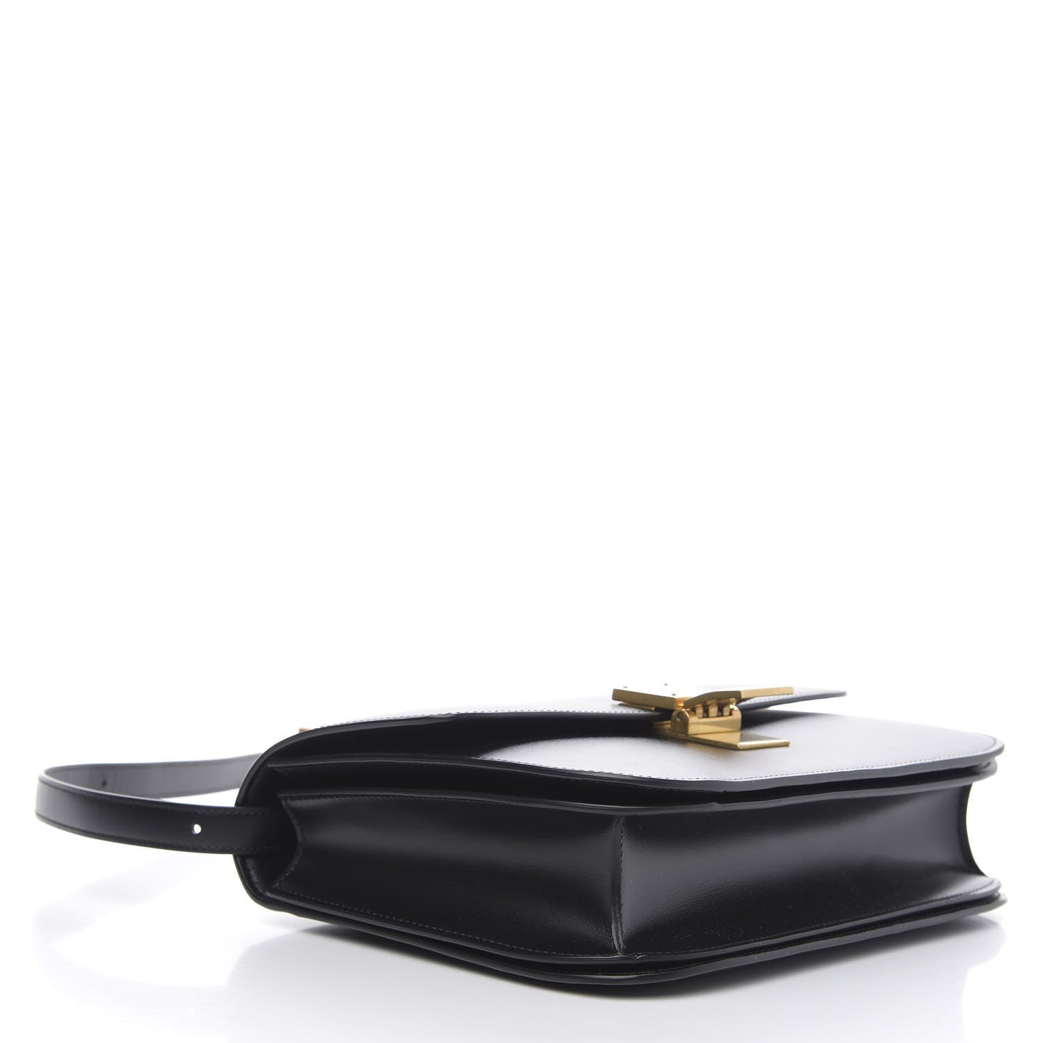 Celine Box Calfskin Medium Classic Box Flap Bag Black 4 of 11